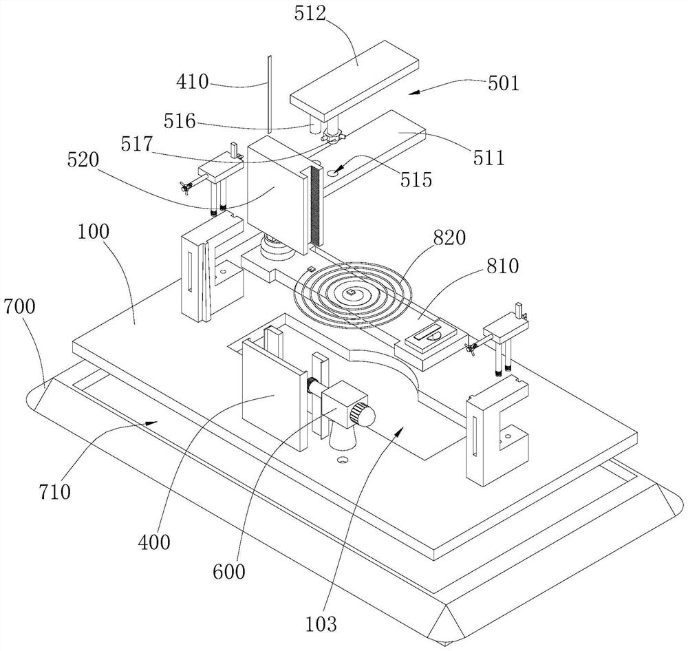 Fatigue testing device for plastic parts