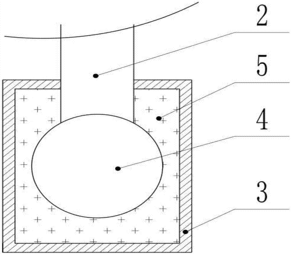 Medical medicine grinding device with noise reducing function