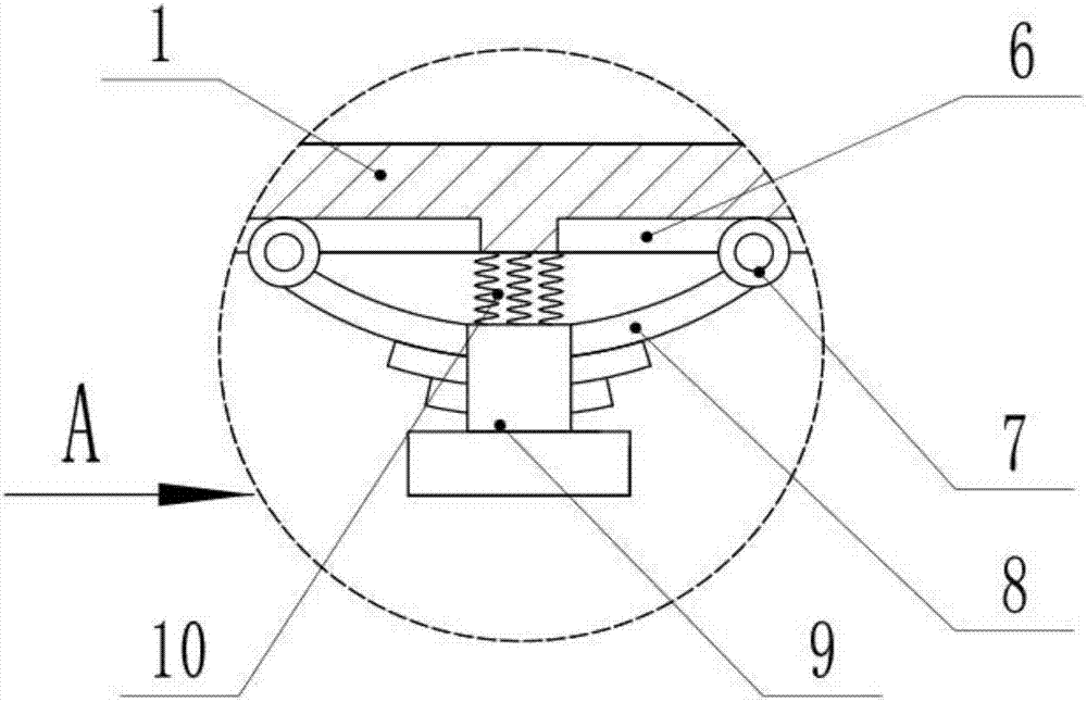 Medical medicine grinding device with noise reducing function