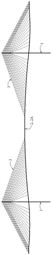 Self-anchored suspension bridge construction method based on cable-stayed bridge beam forming conversion
