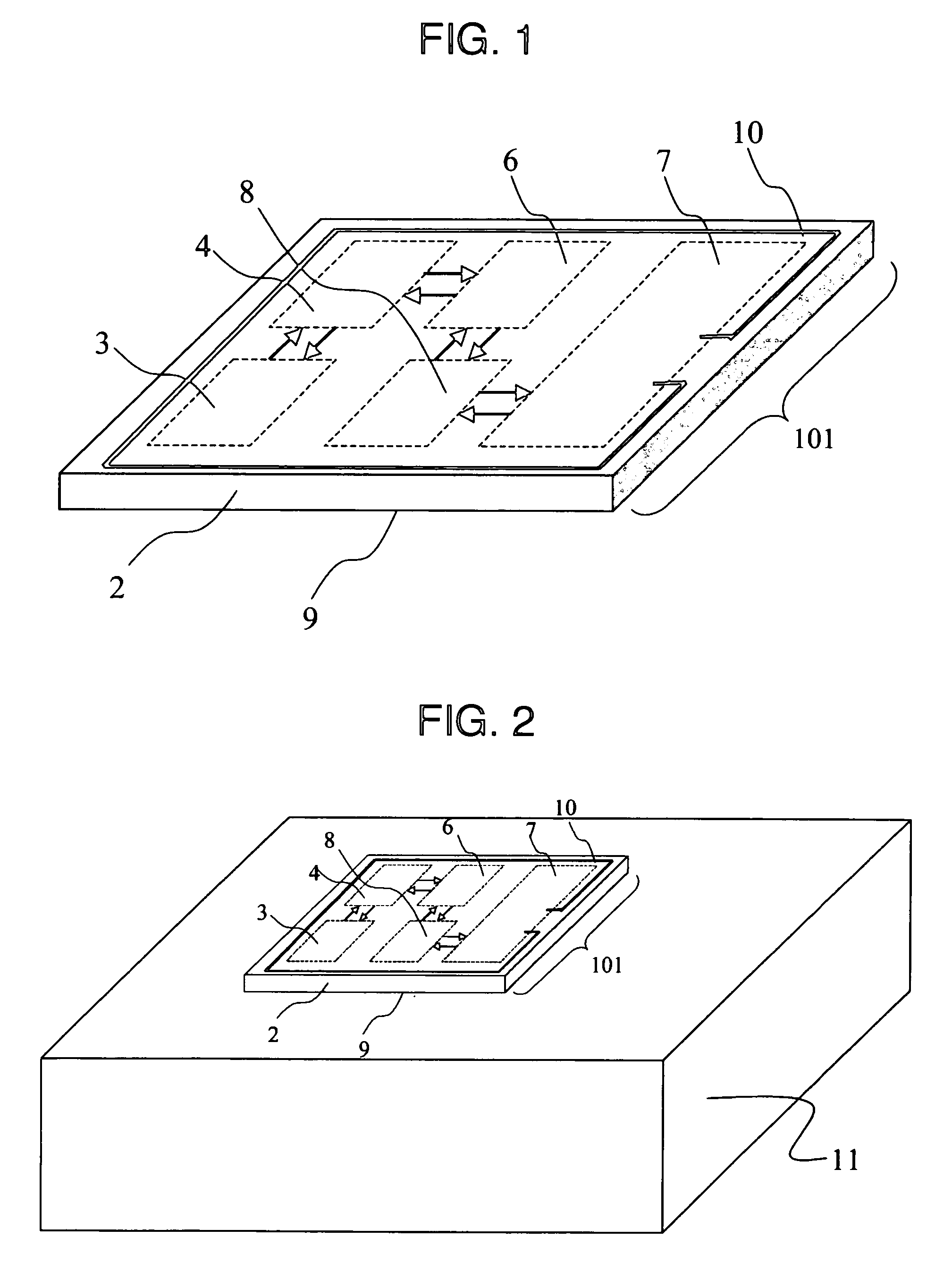 Apparatus for measuring a mechanical quantity