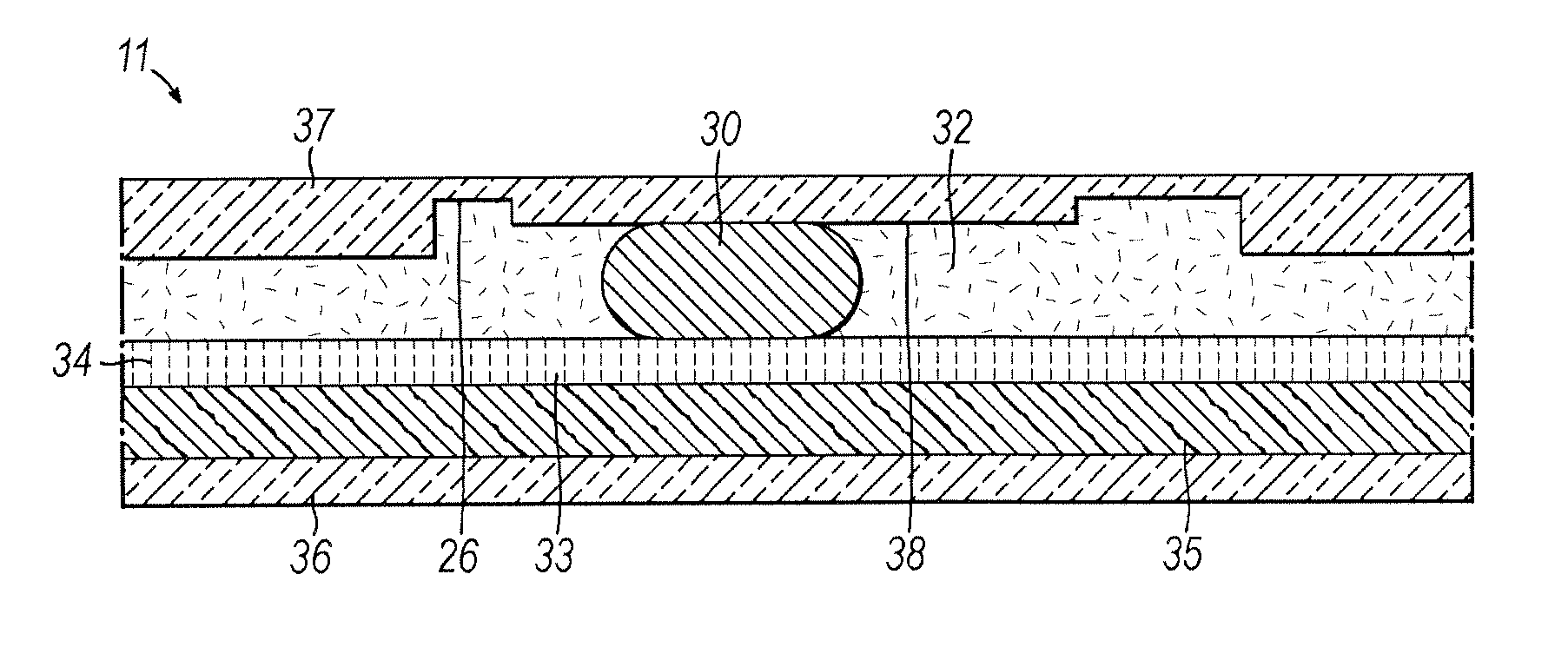 Pressure reconfigured electromagnetic devices