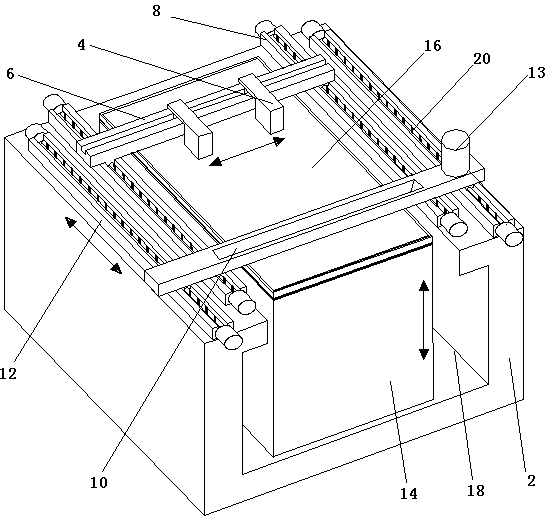 Three-dimensional ink-jet printer for sand molds