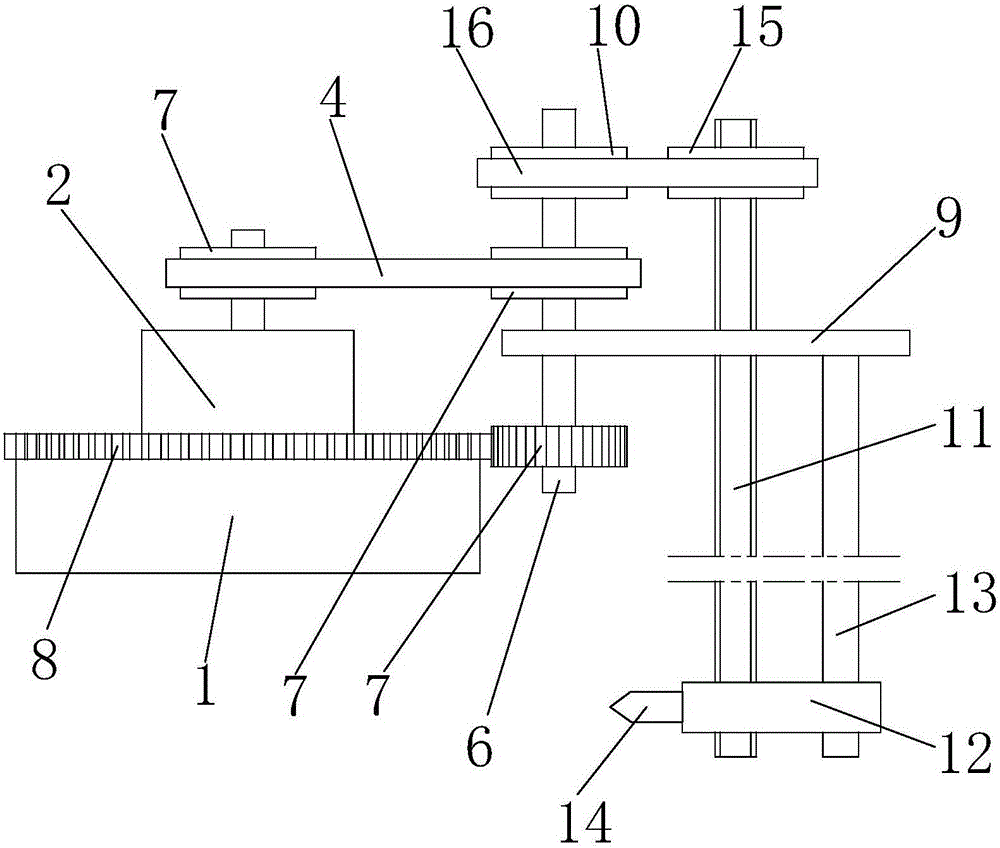 Spiral type spraying device used for cylindrical copper part