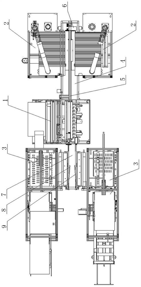 Intelligent detection paper cup packaging line