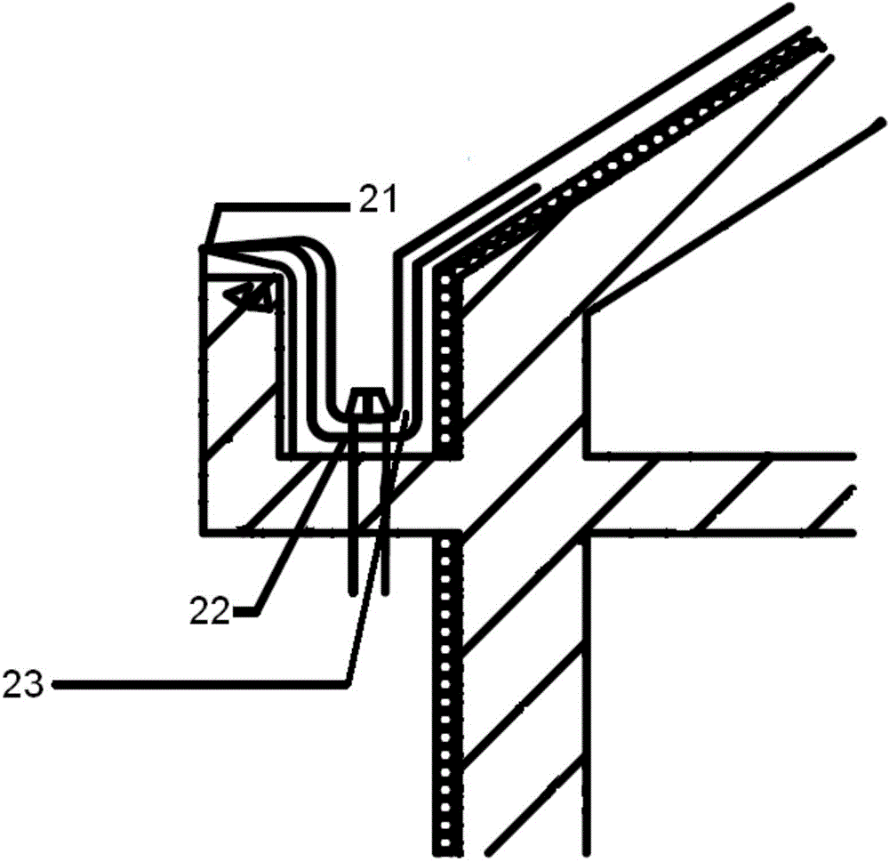 Method for preparing and constructing waterproof paint for steel structure roofs