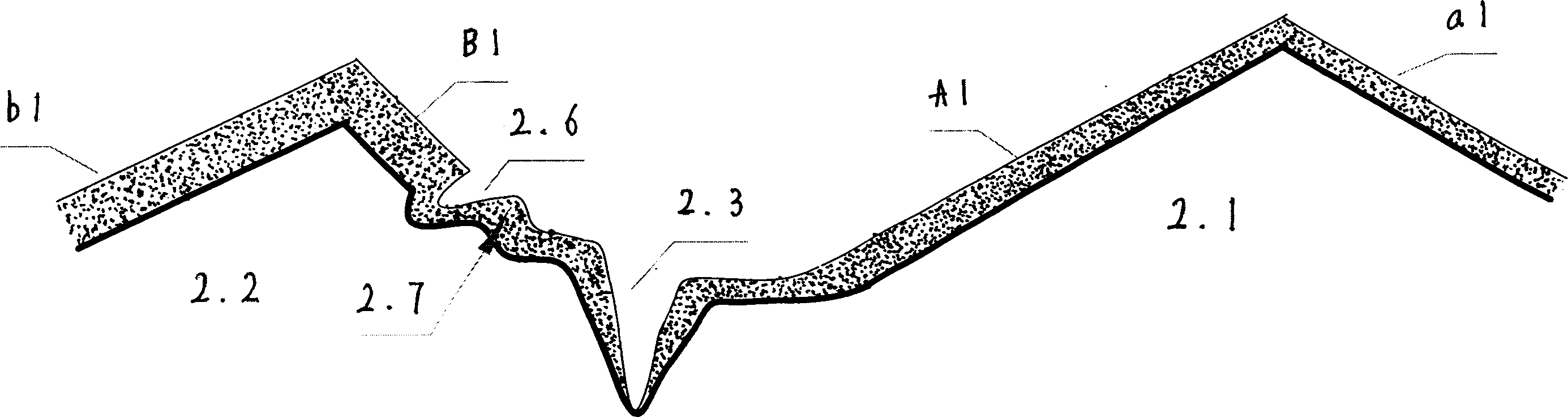 Arrangement for levelling mantain, filling ditch to reclaim land and telluric electricity generating