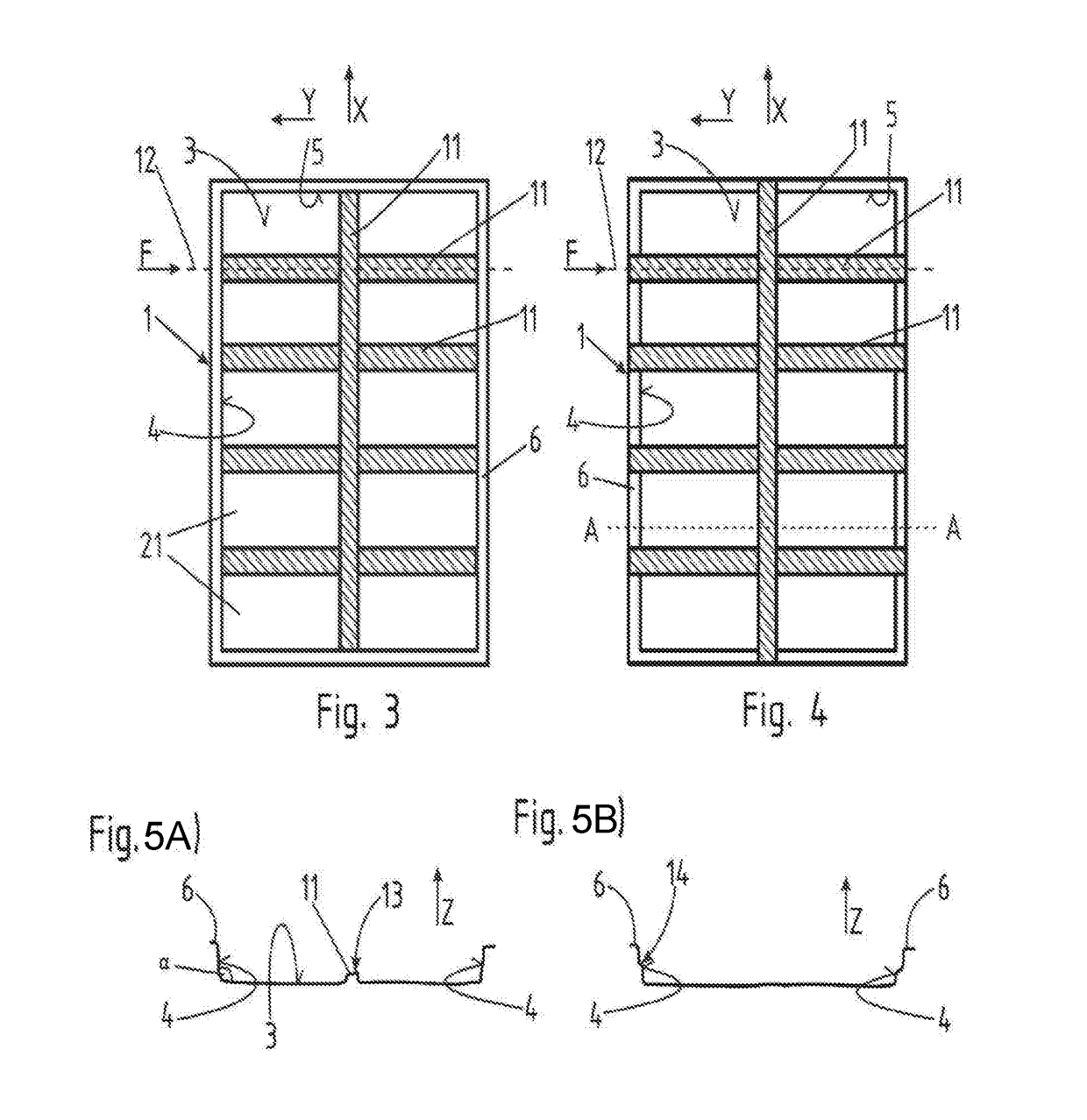 Battery carrier with improved crash properties