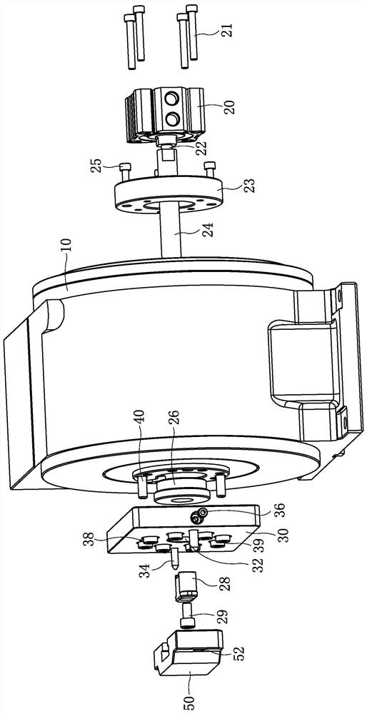 Machined product positioning device