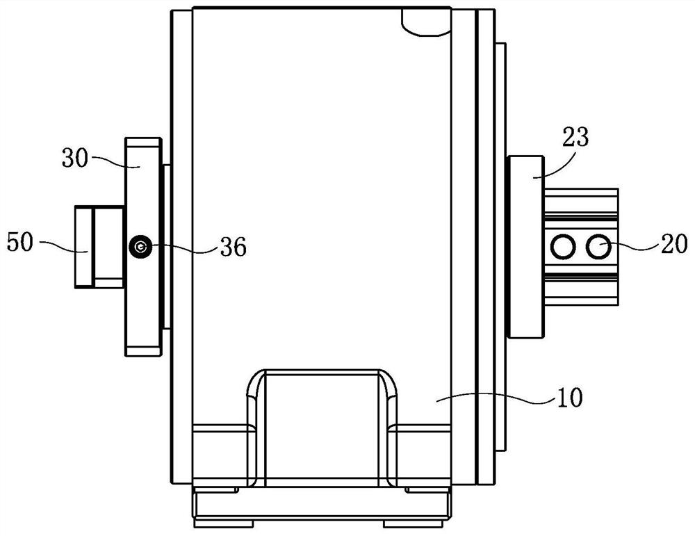 Machined product positioning device