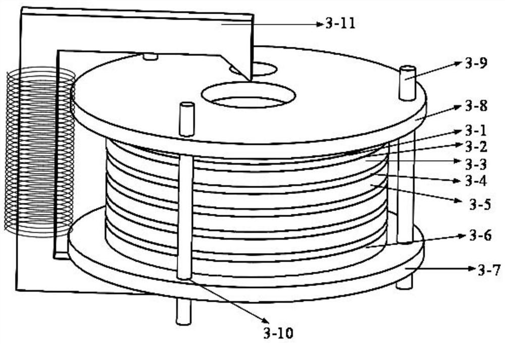 Excitation method of bit-like high-temperature superconducting magnet controlled by magnetic switch