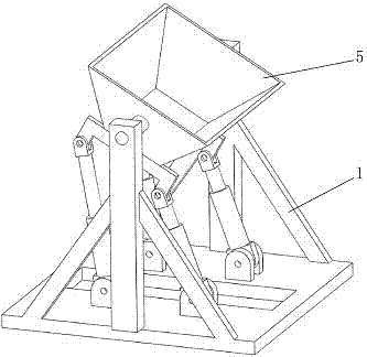 Automatic turnover type solid-liquid separation settling tank