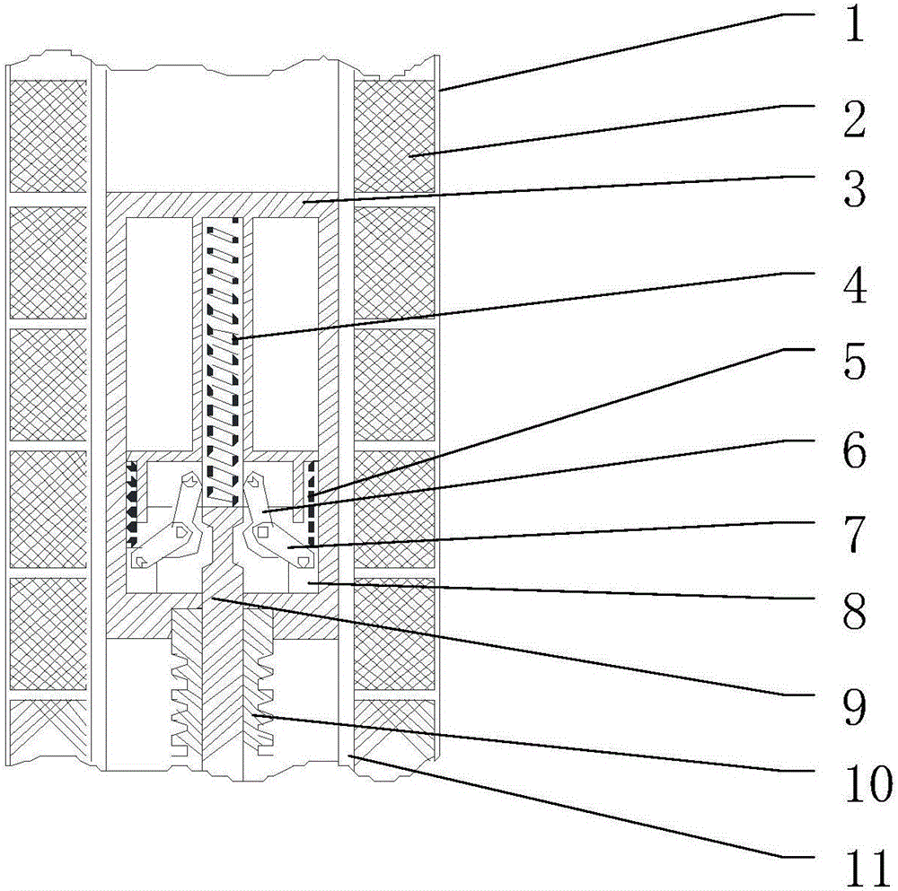 Control rod driving mechanism of floating type reactor