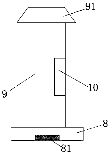 Novel new energy charging pile device