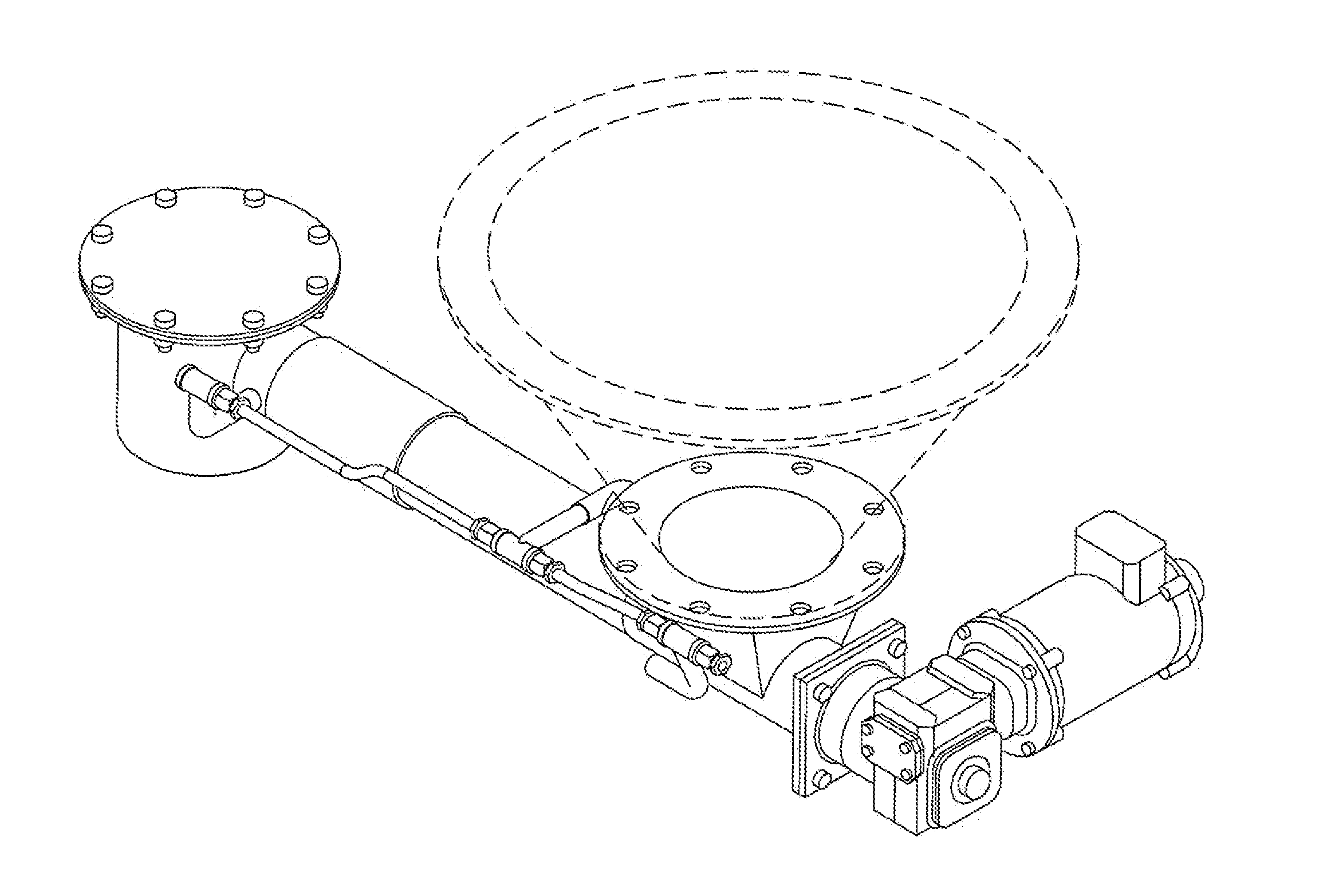 Apparatus for handling fine bulk material