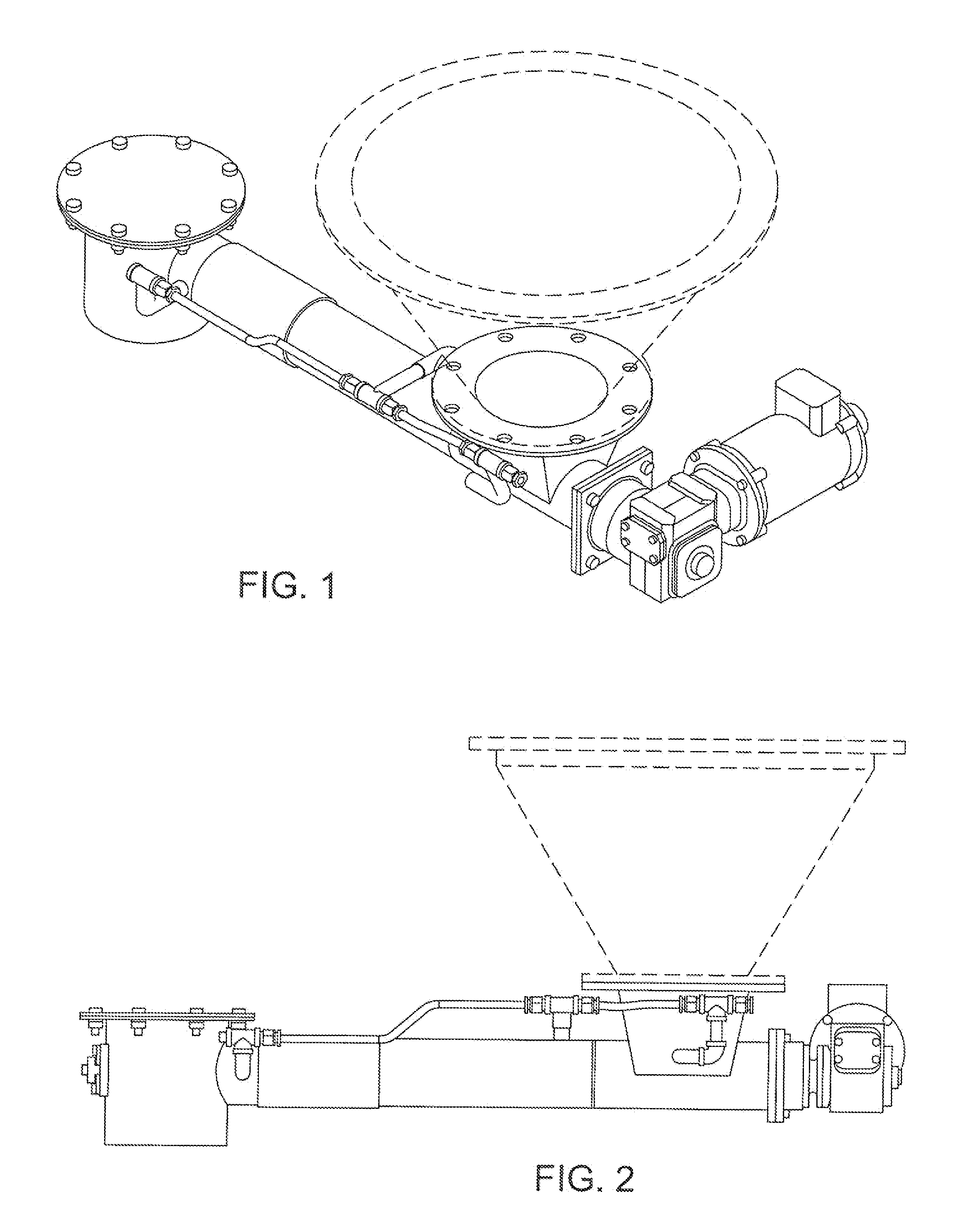 Apparatus for handling fine bulk material