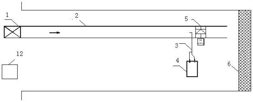 A tunnel energy-saving ventilation method based on fan air volume and power