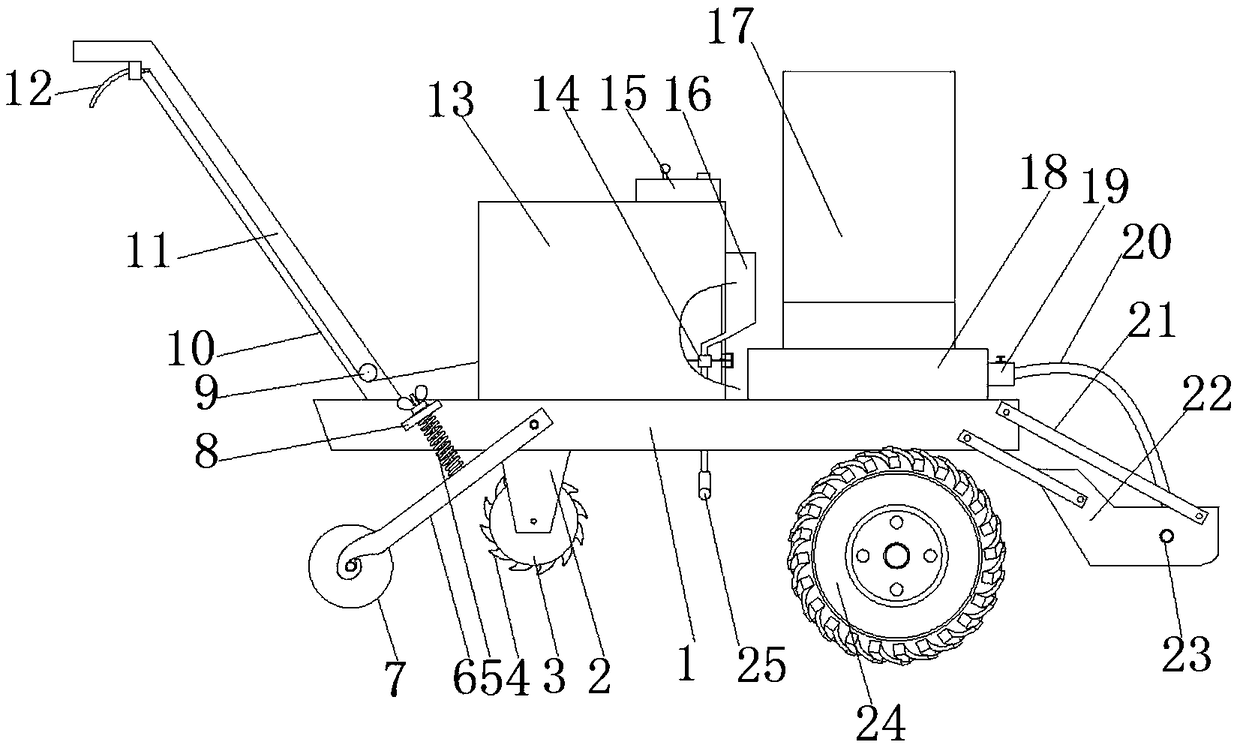 Efficient scarification device for soil treatment