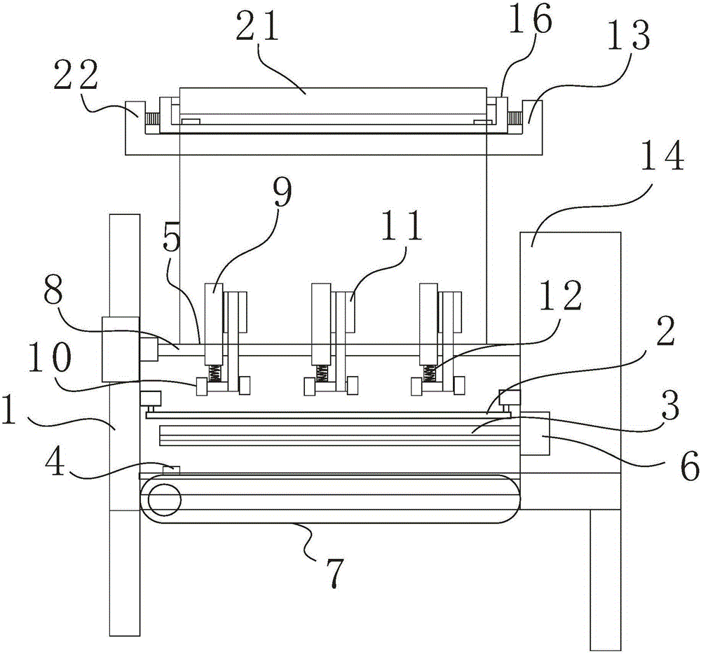 Waterproof coil winding and cutting process system capable of realizing effective alignment