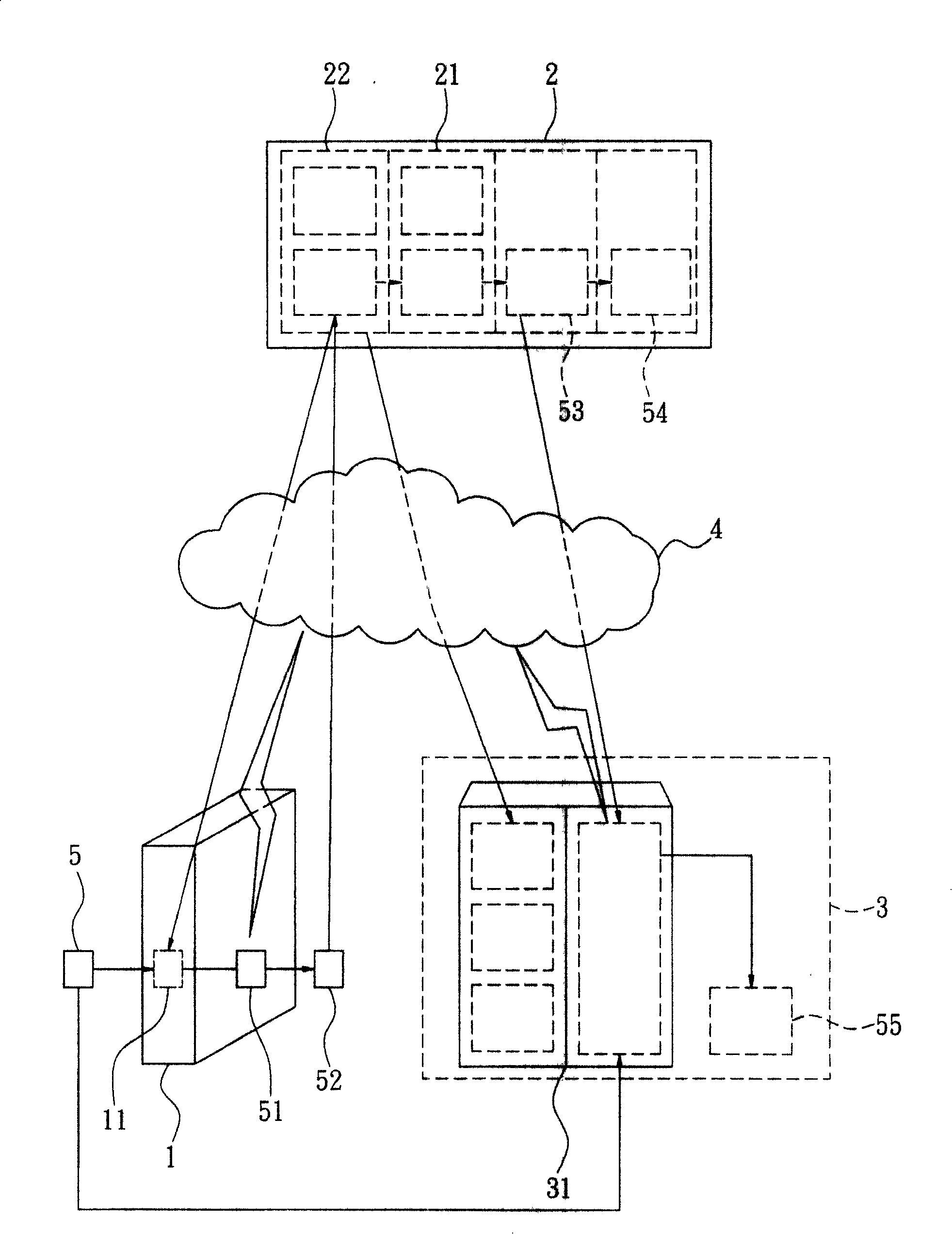 Network developing device