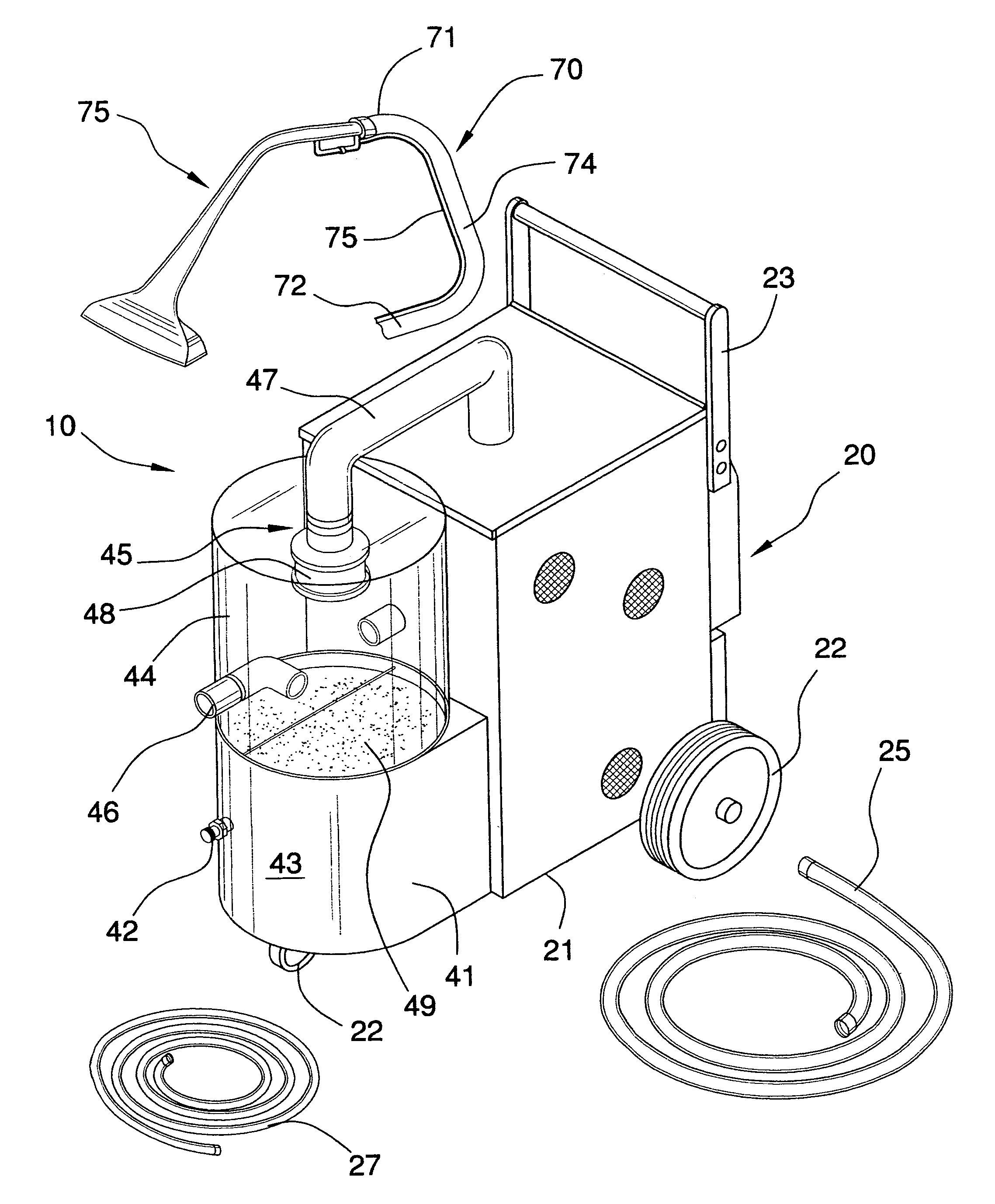 System and method for carpet cleaning