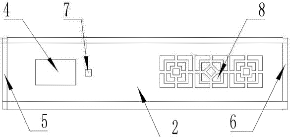 Ventilation noise-insulation window