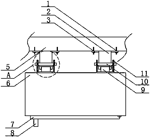 Fan control box with easy installation