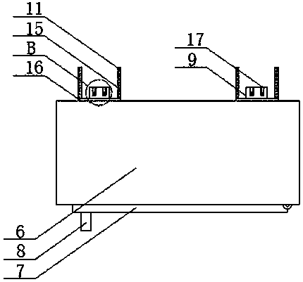 Fan control box with easy installation