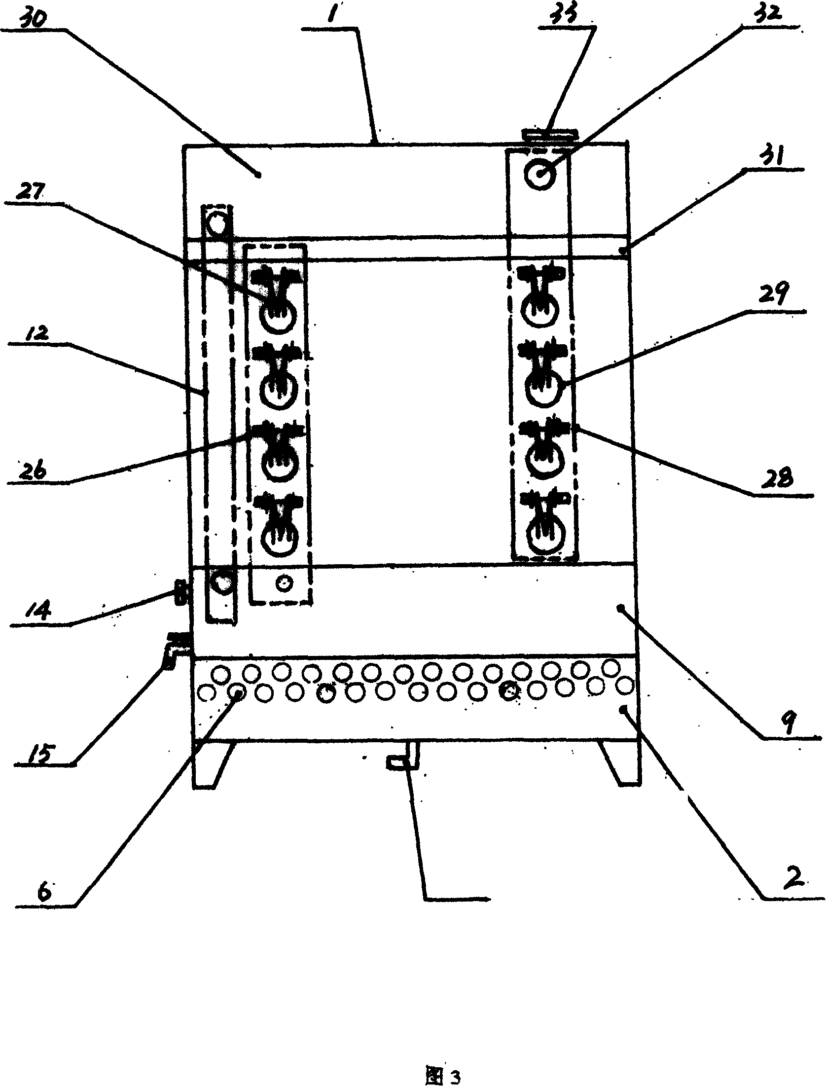 Double energy-source environmental protection energy-saving steam box