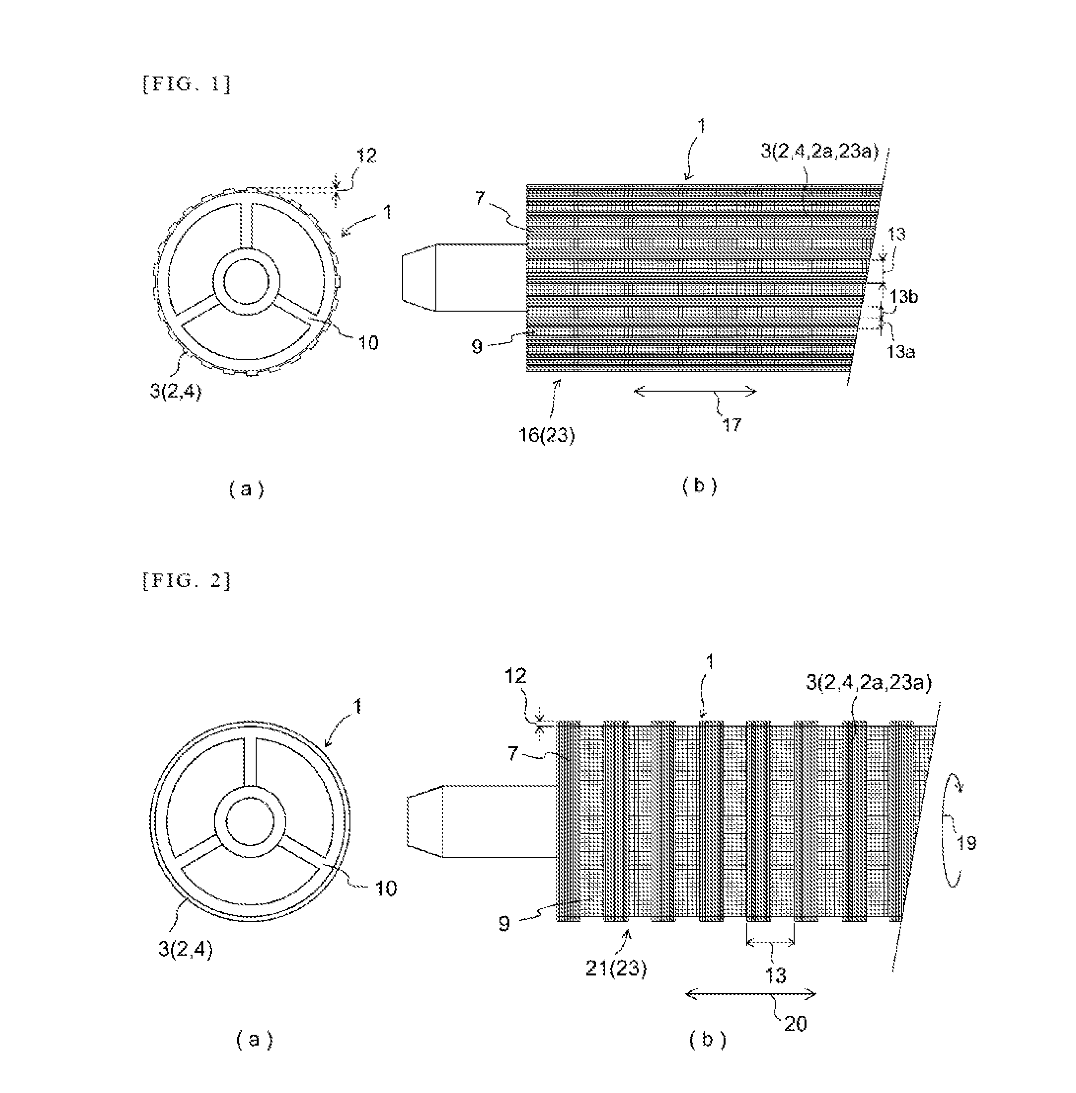 Roller covered with covering comprising woven fabric, and apparatus employing same