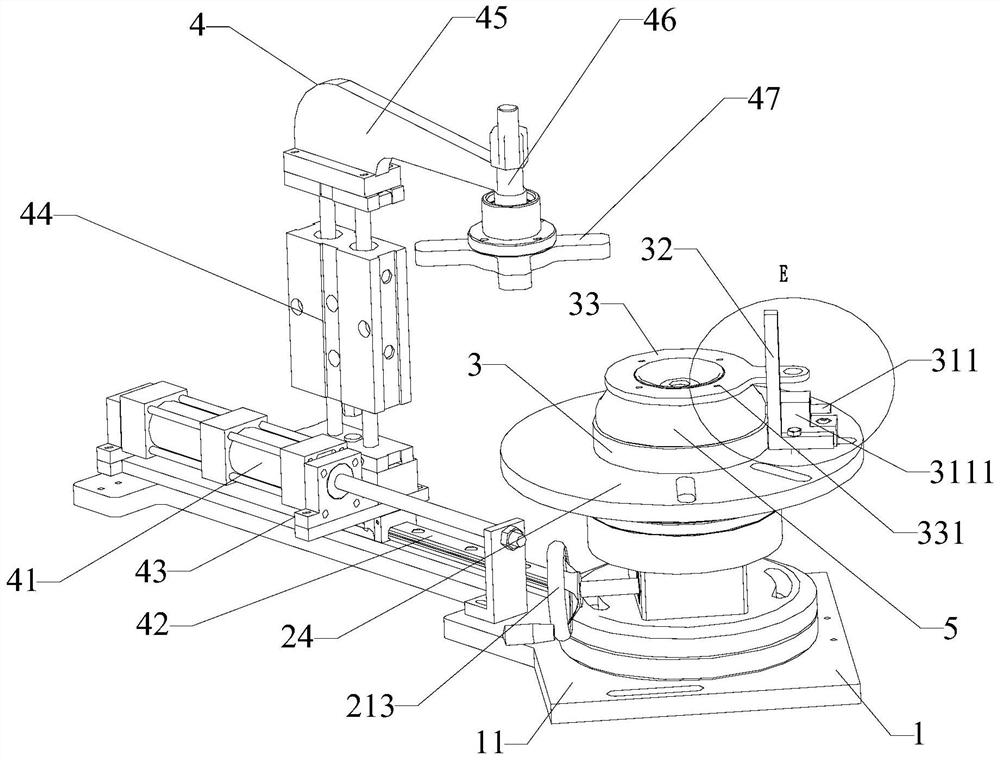 A positioning drilling rotary table