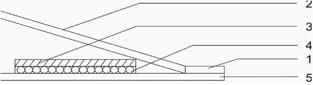 Chromogenic medium of coliform group and quick detection card thereof