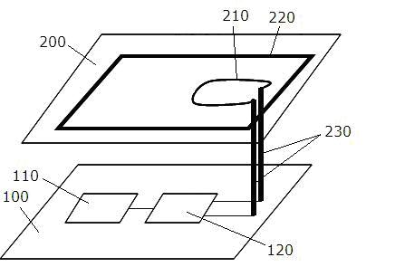 Built-in FM antenna realization method and mobile phone using same