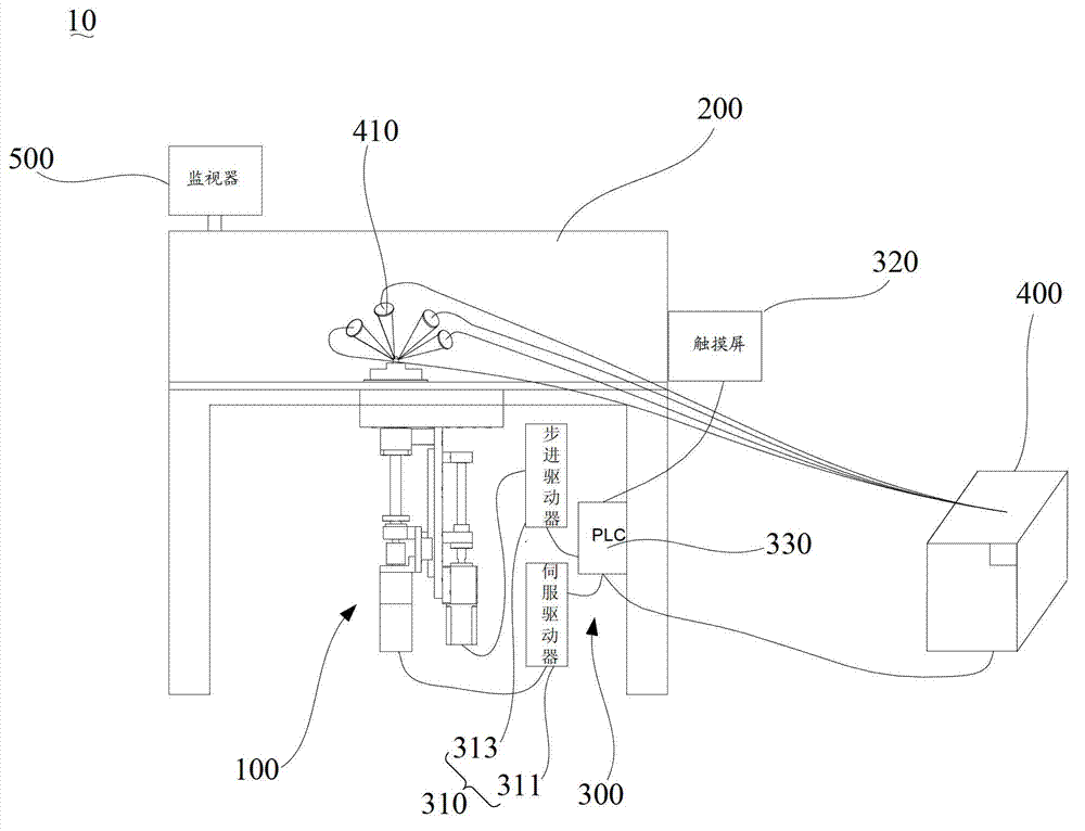 Laser welding device