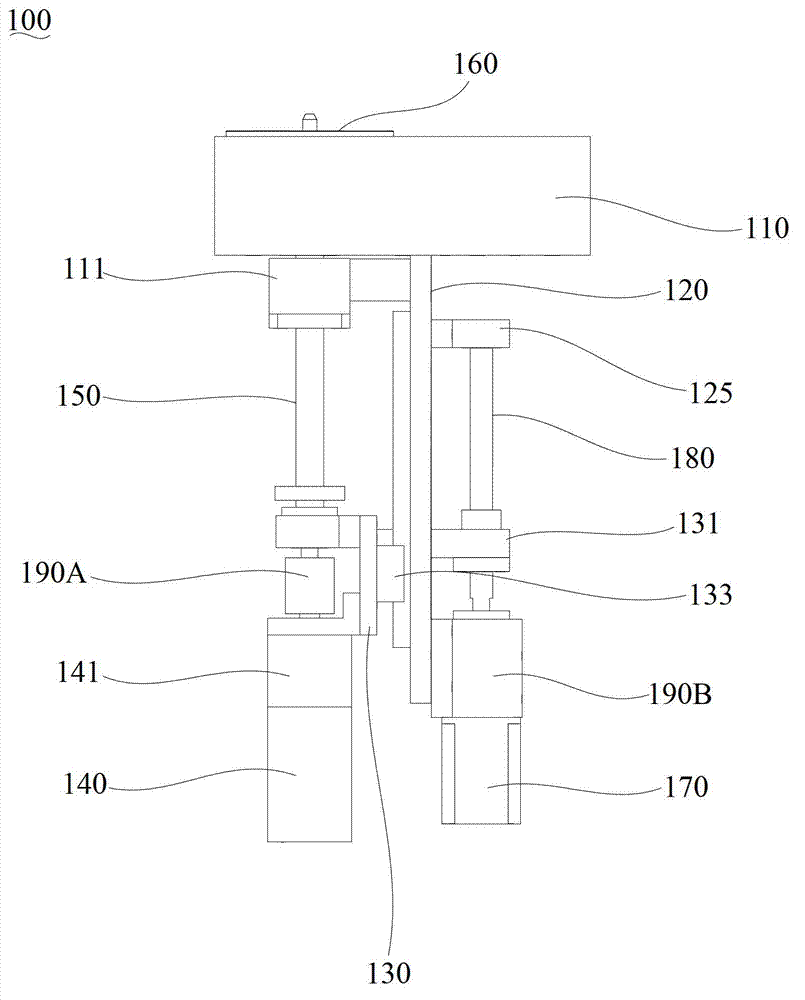 Laser welding device