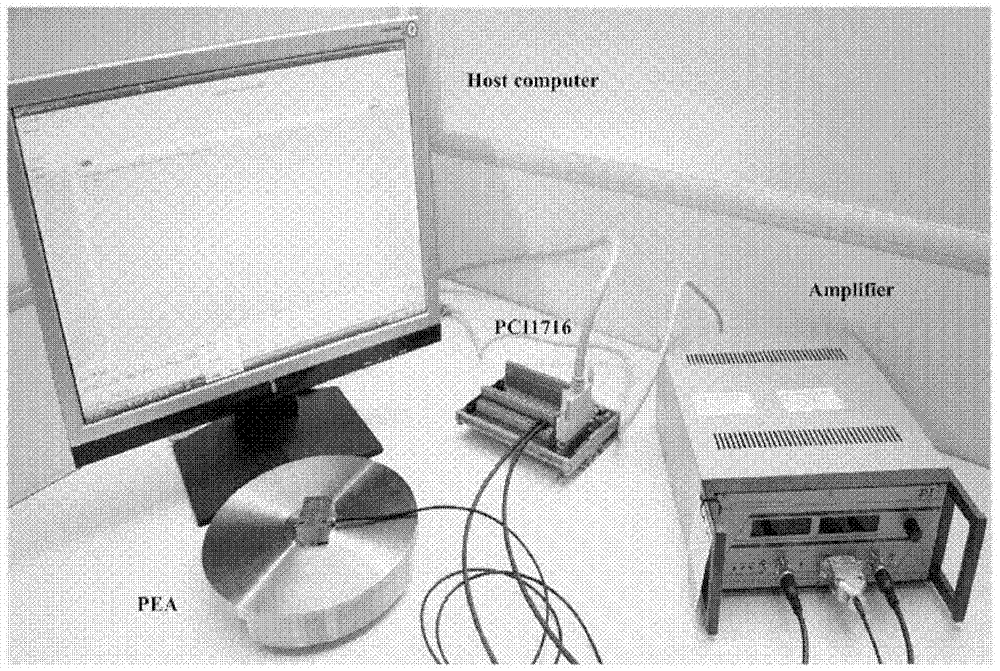 Predictive control method and device for piezoelectric ceramic actuator based on neuron network