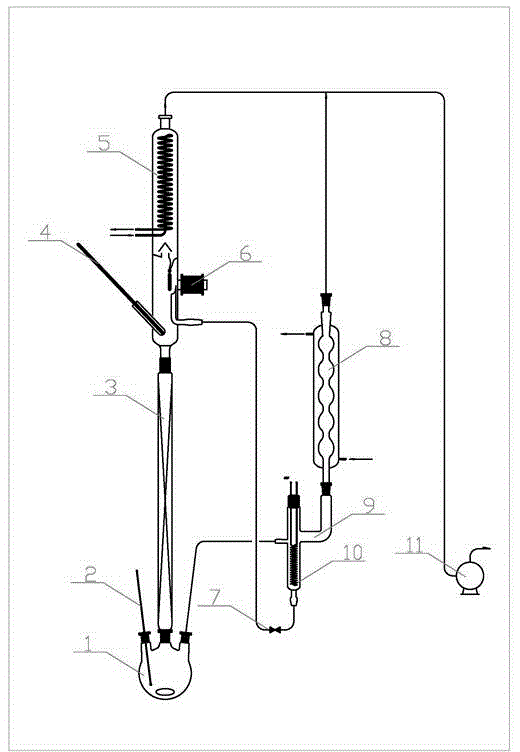 Method for preparing ocimene from thermo isomeric alpha-pinene in liquid phase