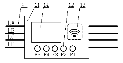 Assembly line conveying device based on personal information modules and controlling method thereof