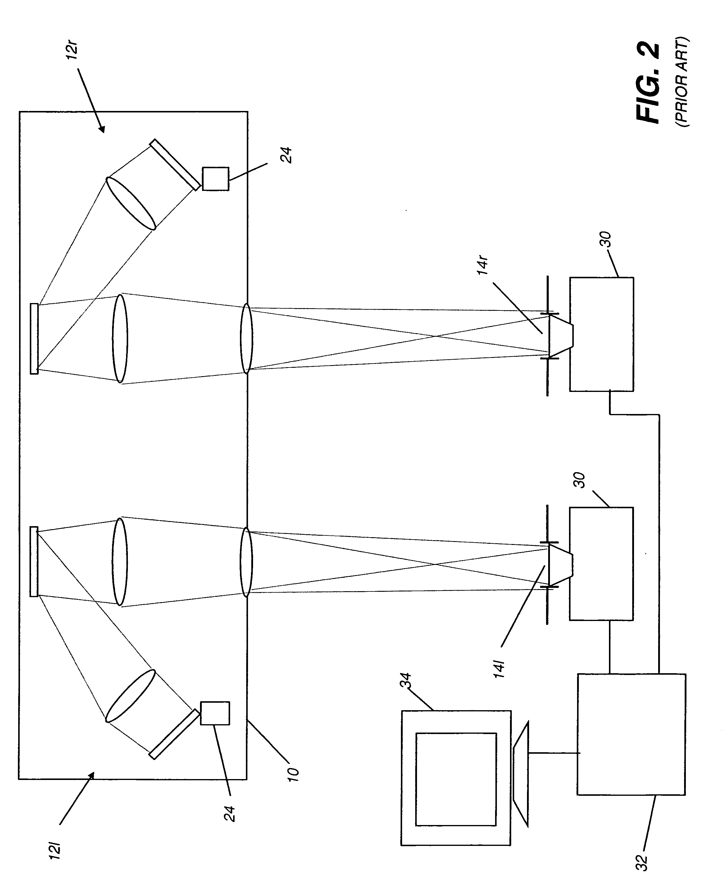 Apparatus to align stereoscopic display