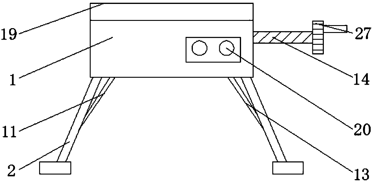 Folding photographic equipment support