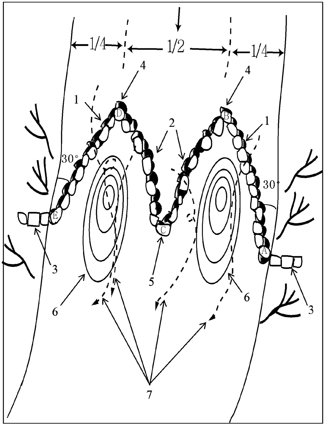 Ecological remediation structure enhancing phreatic zone exchanging