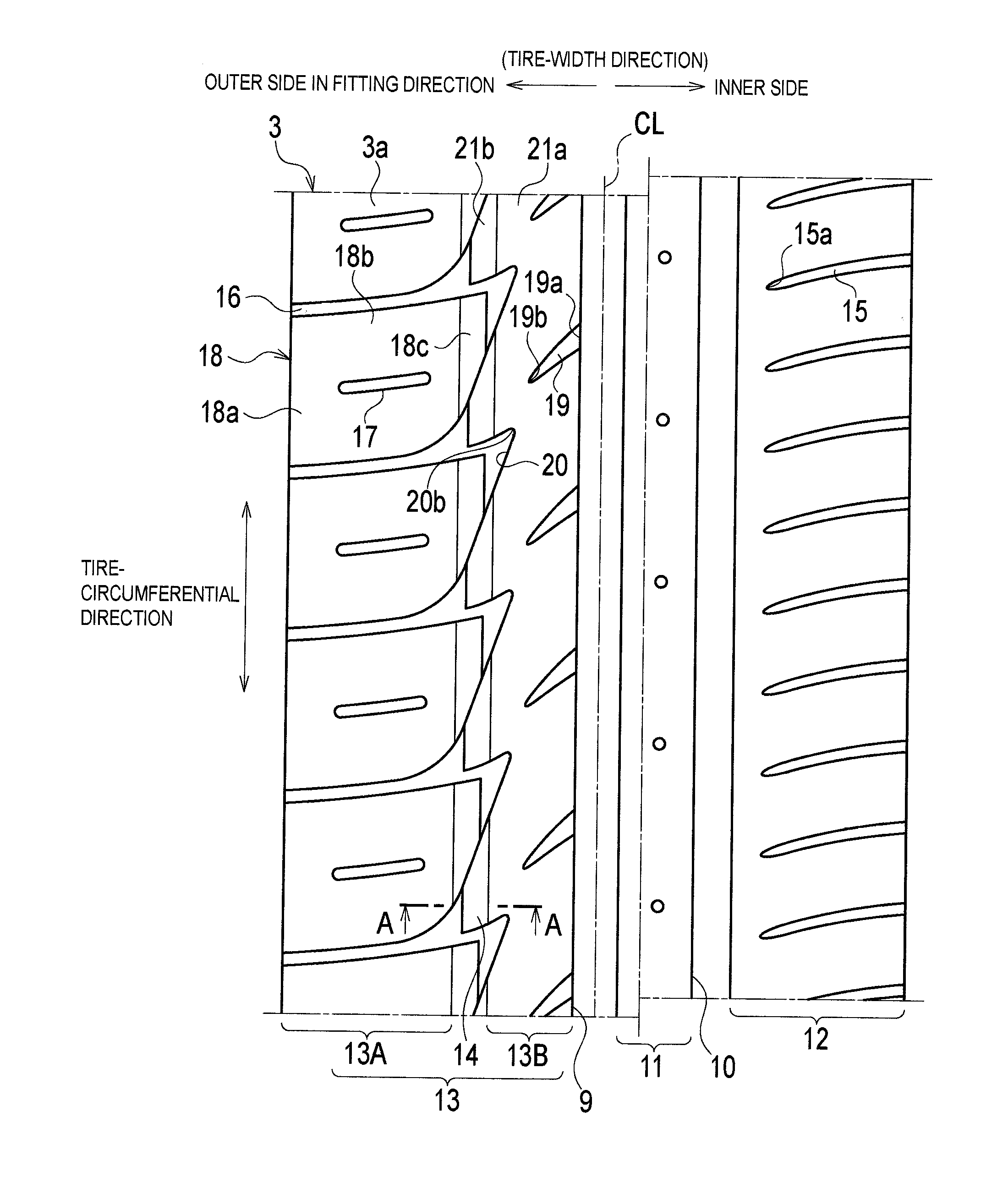 Pneumatic radial tire