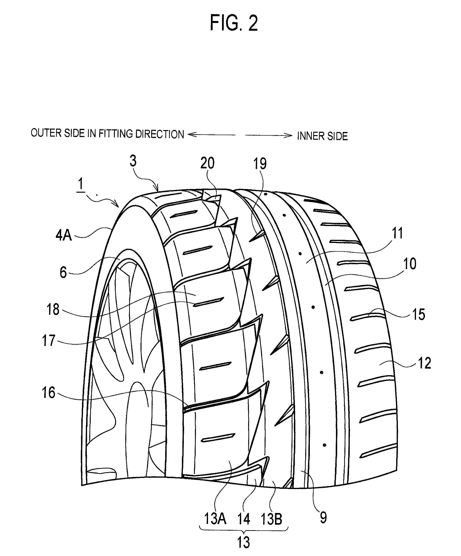 Pneumatic radial tire