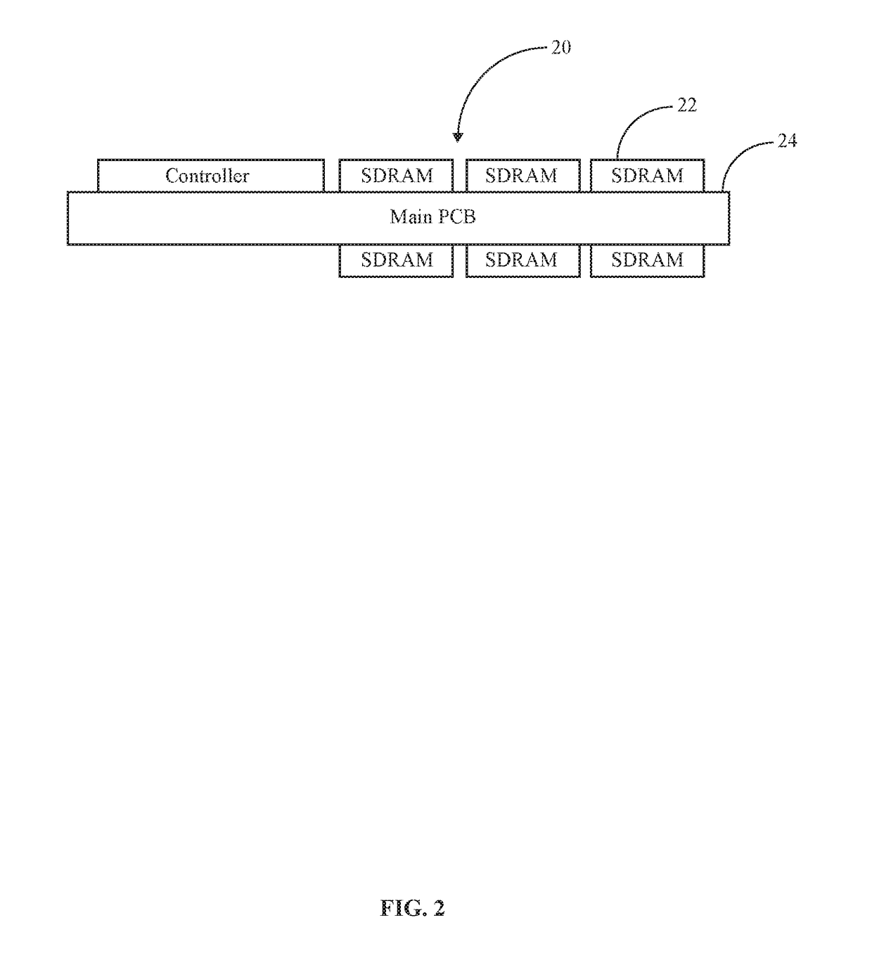 Flexible high-density memory module