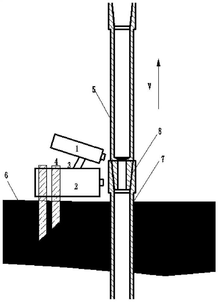 A Geological Drill Pipe Feed Depth Measurement System Based on Aberration Analysis of Drill Pipe Nodes