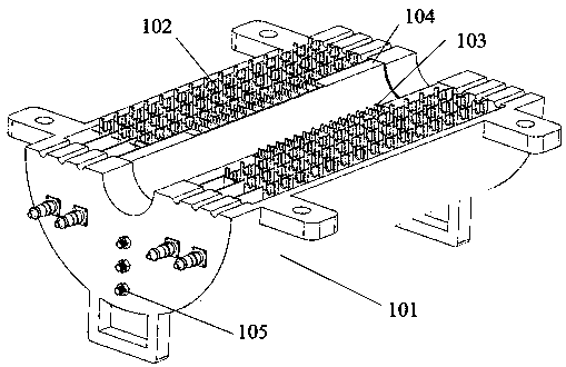 A magnetic elastic cable force sensor and a steel cable force measuring system