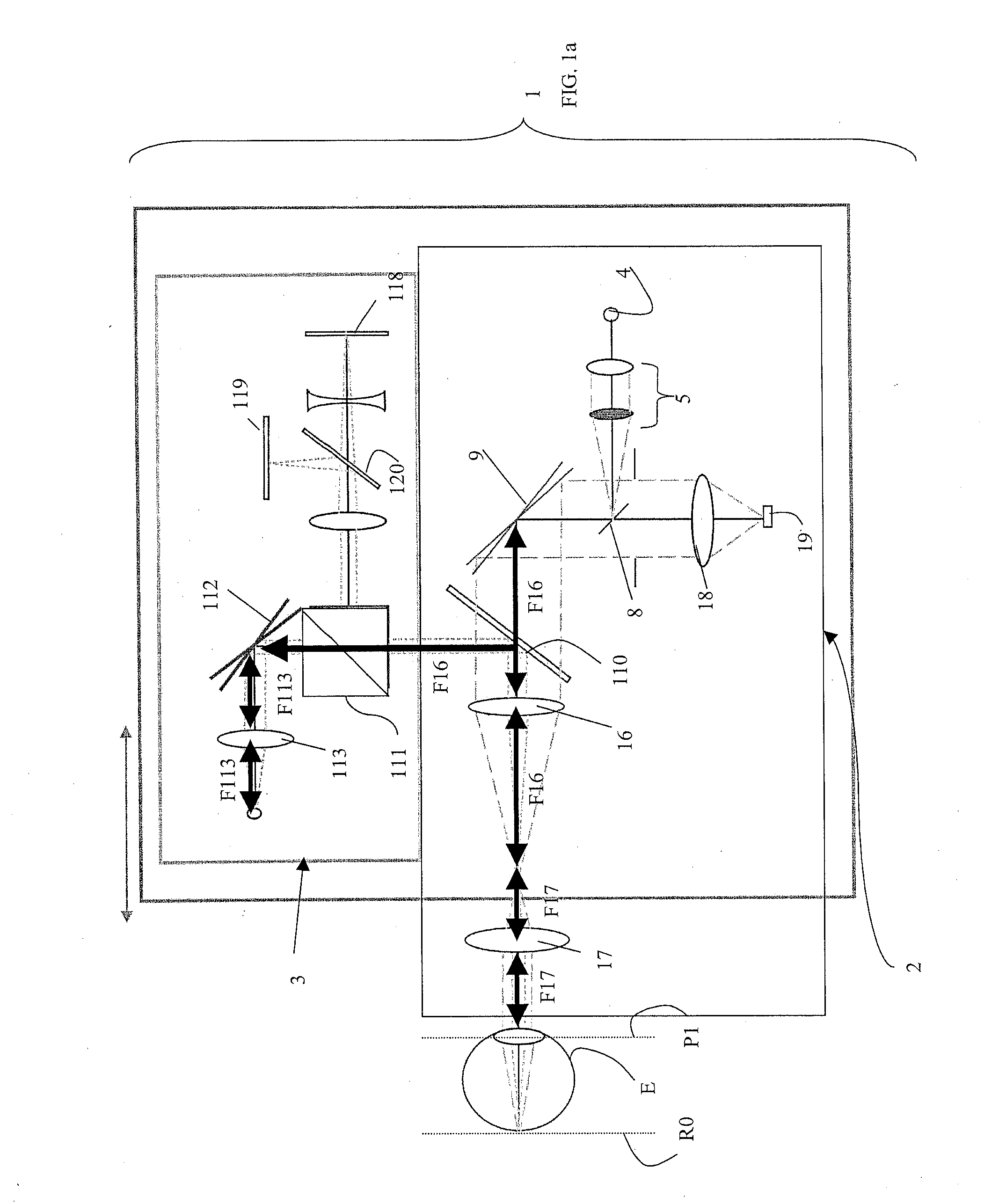 Instrument for eye examination