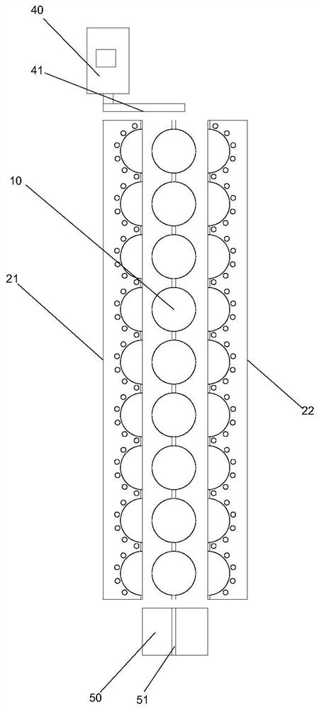 Fruit-vegetable icing agent, fruit-vegetable icing agent production manufacturing process method and system therefor