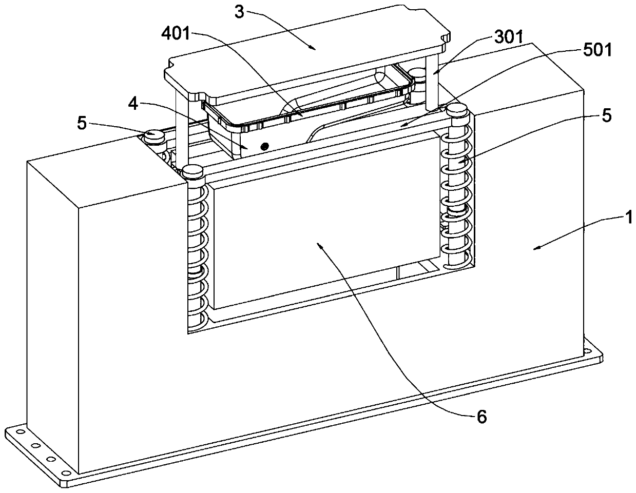 Multi-directional-adjustable fixing clamp for detecting internal combustion engine