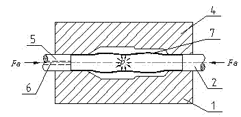 Process method for improving high pressure forming limit in tube